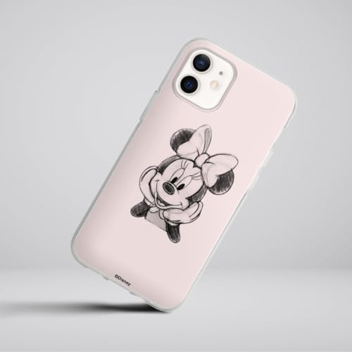 Coque iPhone 12 Minnie Mouse Disney en silicone souple