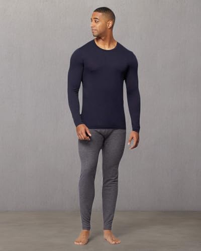 Image of 32 DEGREES Heat Mens Performance Thermal Baselayer Crewneck Long Sleeve Top