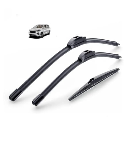 Image of AWB 22 inch+16 inch Frameless /Soft Wiper Blades with 10 inch Rear Specific Wiper Blade Replacement Set for Rumion (Set of 3)