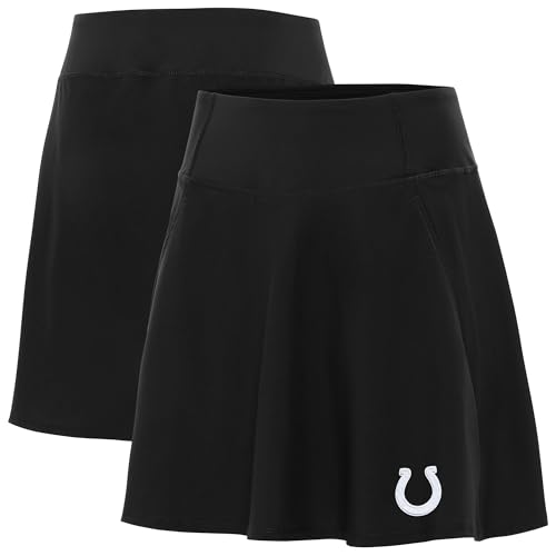 Antigua Women's Black Indianapolis Colts Chip Skort