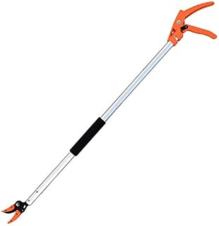 Long Reach Tree Pruner Manual Fruit Picker - Durable Long Handled Secateurs & Fruit Picker Convenient Long Handle Reach Pruner Fruit Picker Pole Branches Trimming Lopper Garden Tool