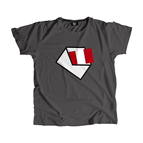 T-shirt Peru Mail Men Unisex la solution confort contre les vêtements rêches