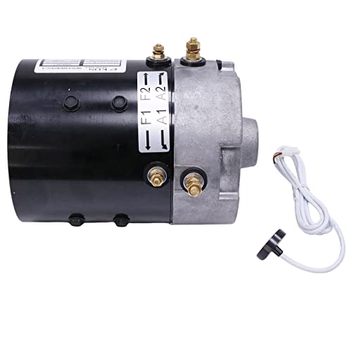 Ztuoauma 36/48V 19T Electric Advanced Motor 73124-G01 73445-G02 De2-4007 With Speed Sensor For 2000-Up E-Z-Go 36V 4.45Hp Txt Pds Dcs Kds Zqs36-3.0C-T Dc Sepex Motor Yamaha G9 G14 G16 Golf Cart #TOP2