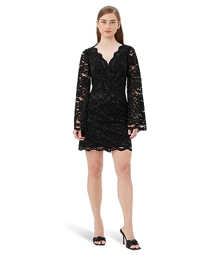 Trina Turk Jinnie Dress, Black, 0 at Amazon Women's Clothing store