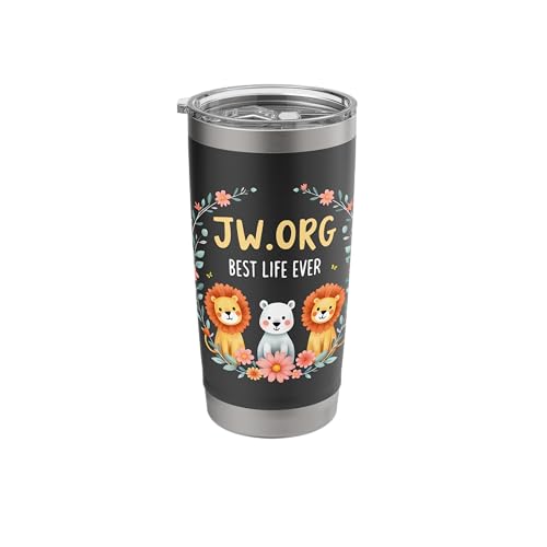 JW.ORG - Best Life Ever | Watchtower Jehovah's Witnesses Stainless Steel Insulated Tumbler