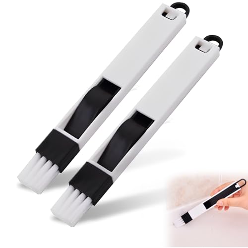 GGUFAY Cepillo para limpiar grietas, limpiador de casa multifunción, para cocina, baño, ranuras de puertas y ventanas, cepillo para fugas