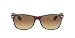 Produktbild Ray Ban Unisex Sonnenbrille New Wayfarer, Gr. Large (Herstellergröße: 55), Rot (rot transparent 605485)
