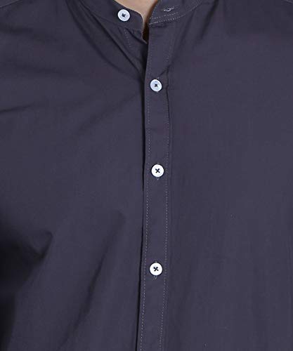 Image of FIFTH ANFOLD Men's Solid Slim Fit Shirt
