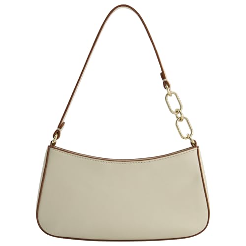 Concept One Fred Segal Bag, Women's Leather Mini Handbag with Chain Shoulder Strap