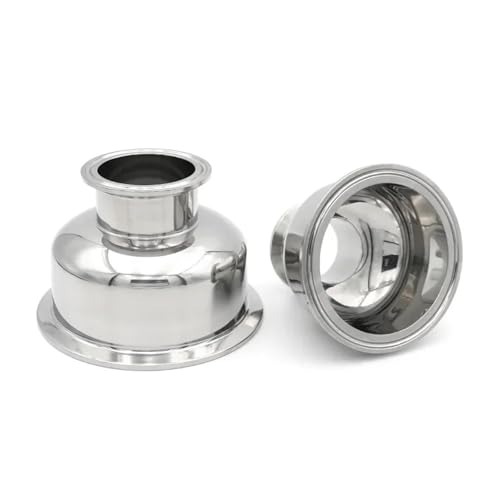 Réducteur Tri Clamp 91mm 119mm hémisphérique pour raccordement inox