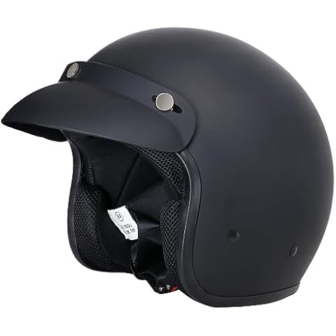 Zorax ZOR-604 Matt Black Open Face Helmet Cover