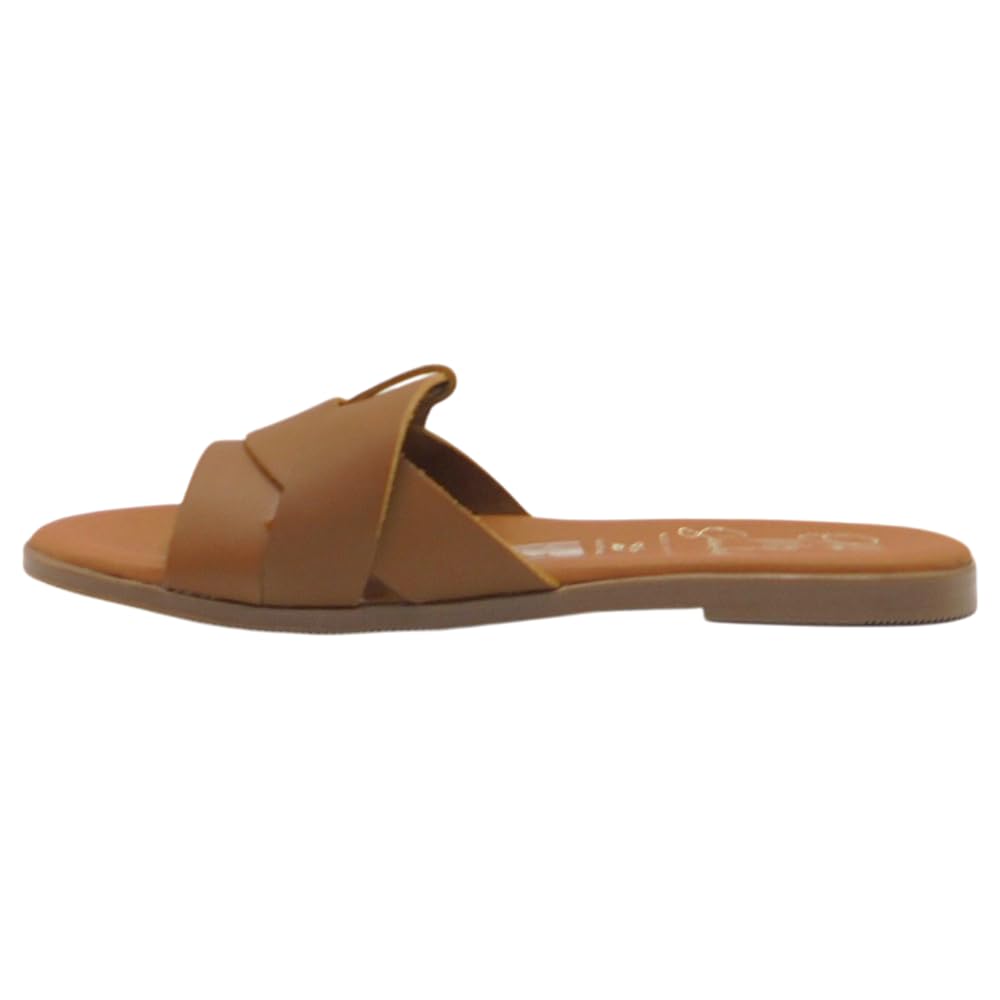 Oh! My Sandals - 5805 Sandalias Mujer cómodas de Piel con Planta Gel Acolchada y Suela Antideslizante para: Mujer