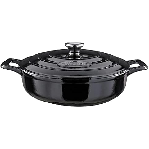 La Cuisine 3140MB Gusseisen Schmorpfanne Servierpfanne Induktion Cover