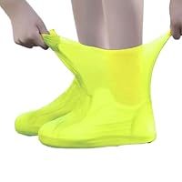 Waterproof Shoe Covers,Reusable Protective Silicone Shoe Covers,Apply to Men,Women,Kids,Non Slip Easy Handy Water Resistant Overshoes Outdoor Cycling Hiking