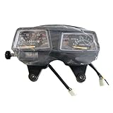 PRESTAZIONI ECCELLENTI: questo indicatore del tachimetro per moto è integrato con display del chilometraggio, display della marcia, display della luce della marcia in folle, indicatore degli indicatori di direzione e display dei fari, che ha sensibilità e precisione senza rivali.