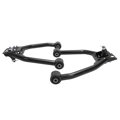ALMULOO Front Upper Camber Control Arm Compatible with 2003-2009 Nissan 350Z Infiniti G35 Coupe Steel Rubber Powder Coated Black by ALMULOO - Used condition - Image 3