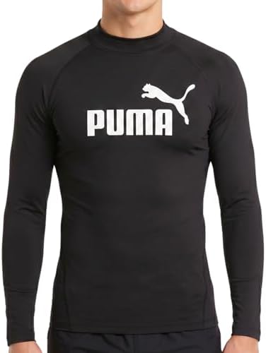 Camiseta Térmica Puma Manga Longa Poliamida Segunda Pele Masculin...