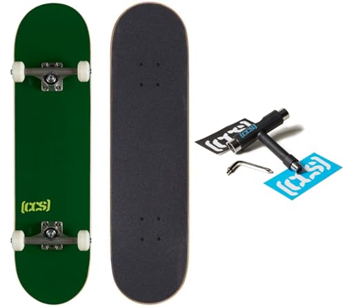[CCS] Logo Skateboard Complete Evergreen 7.00