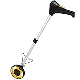 Características del producto:TAMAÑO: El topómetro tiene 93 cm de altura, para poder ser usado cómodamente durante largos periodos de medición y cuenta con una rueda de 16 cm de diámetro, facilitando el desplazamiento por superficies irregulares.MATERIALES: Nuestro producto está fabricado en aluminio, un material ligero y compacto que evita grandes esfuerzos, con un mango de goma ergonómico para una cómoda sujeción y cuenta con ruedas de goma para pode