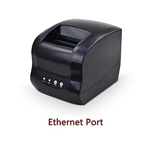 Image of Label Barcode Printer Thermal Receipt Label Printer Support Thermal Adhesive Sticker Paper 20-80mm(365 Ethernet Port)