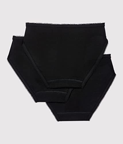 Petit Bateau Lot 3 Culottes en Coton Fin Femme, Variante 1, XS
