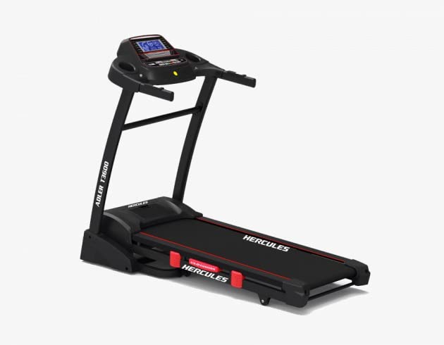 Image of GD Hercules Fitness Equipment | T 3600 3.5 HP Peak DC Motorized Treadmill | 15 Level Auto Incline | Home Cardio | Max Speed 16 Km /Hr | Max User Weight 120 Kg | Free Installation Assistance