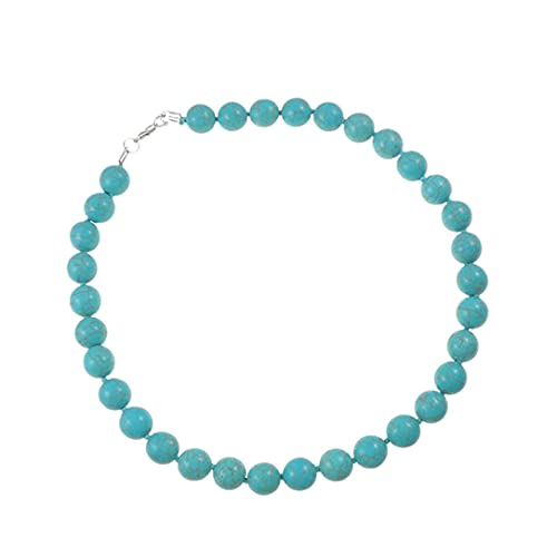 Bellissimo colore, con pietre preziose naturali dalla consistenza unica, questa collana è perfetta per tutte le occasioni, dall’uso quotidiano a un evento speciale.