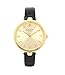 kate spade new york Women's 1YRU0811 Holland Watch With Black Leather Band
