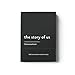 Mal Paper Story of Us Card Deck - 100 Discussion Prompts Pack for Engaging, Open, Meaningful Conversations | Powerful Tool for Relationships, Deeper Connection | Mindfulness Gift for Men and Women