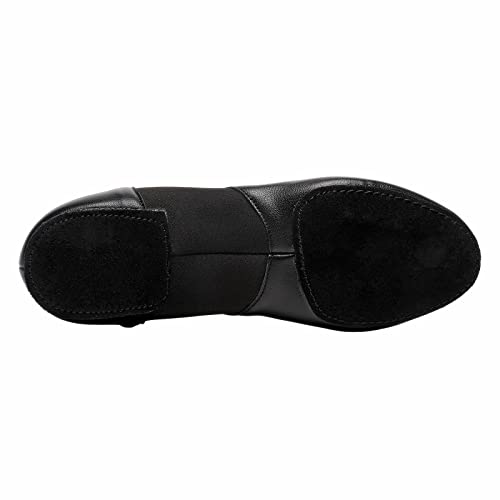 Elastic Jazz Shoes Leather Sole for Girls Boys Dance (Toddler/Little Kid/Big Kid)4