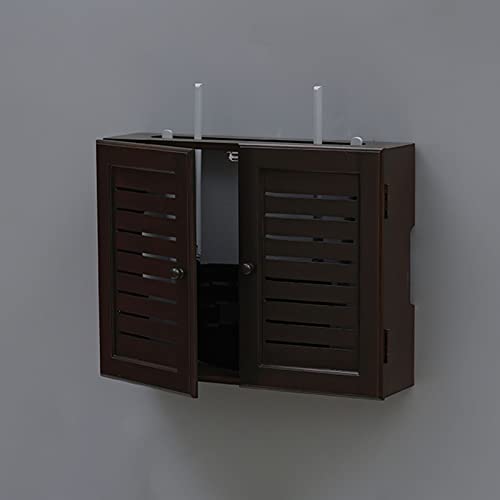 Routeur WiFi étagère murale et boîtier de câble Sto nizer compact
