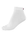 günstiger Vorteilspack Fila Knchel Trainingssocken (3 Paar), WeiÃŸ, L/XL
