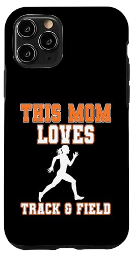 This Mom Loves Track & Field �V���c ? Game Day Sports Mom T�V���c �X�}�z�P�[�X iPhone 11 Pro �p
