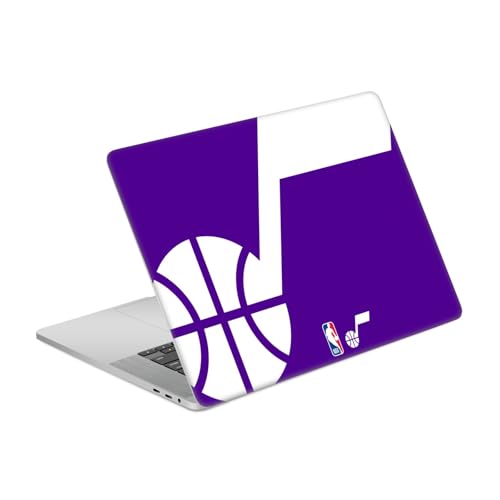 Autocollant Utah Jazz pour MacBook Pro 16" A2141 Head Case Designs protection vinyle surdimensionné