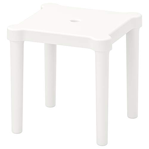 Tabouret enfant blanc UTTER pour intérieur et extérieur - 2