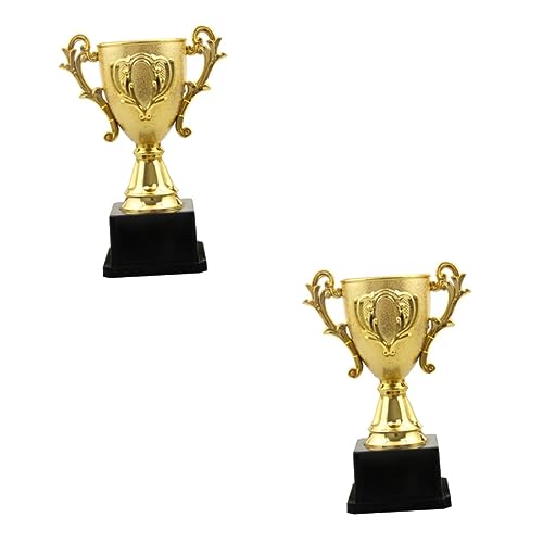 INOOMP 2 Pçs Torneios Jogos Em Casa Figura Meninos Prêmios Decoração Colorida Para O Troféu Brilhant