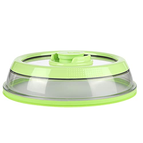 Vacuum Food Sealer Lid with Freshness Keeping Film, Food Sealer Cover for Home Kitchen, Easy to Use, ABS Silicone Design, Microwave & Dishwasher Safe, Space Saving