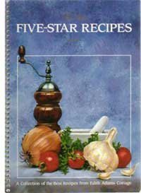 Paperback THE SUN'S FIVE-STAR RECIPES Best Recipes from Edith Adams Cottage Book