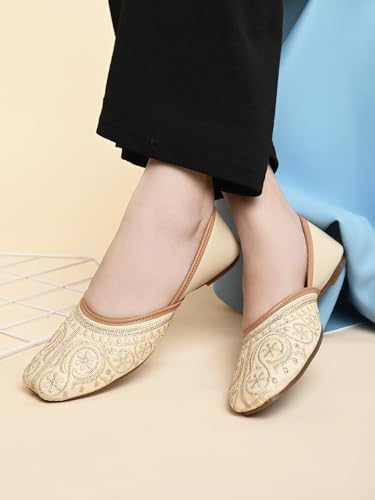 Image of XE Looks Embroidery & Comfortable ethnic& occational jutti for women & Girls