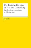 dadaismus gedicht schützengraben  Die deutsche Literatur. Ein Abriss in Text und Darstellung, Band 14: Expressionismus und Dadaismus