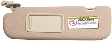 Genuine Left Side Gray Sun Visor For 2011-2015 Hyundai Elantra MD (Part #852103X000TX) 9 thumbnail image