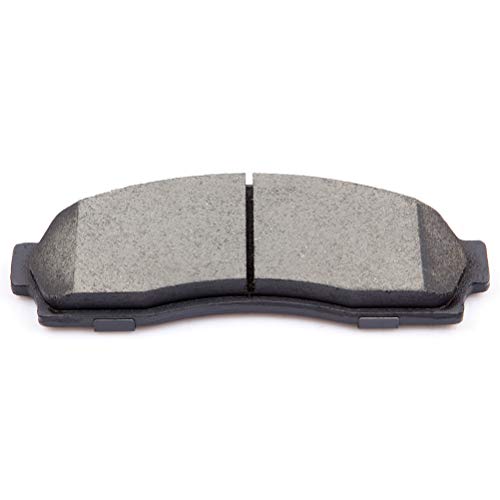 Image of SCITOO D833 D932 8PCS Front Ceramic Rear Semi-Metal Brake Pad Sets | Fit 2010-2011 For Ford For For Ranger 2.3L,2010-2011 For For Ranger 4.0L,2010 For Mazda For For B2300 2.3L