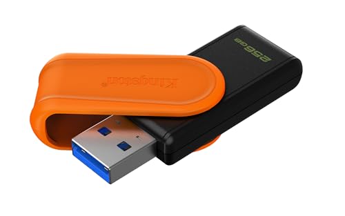 DataTraveler Exodia S Drive Flash USB - 256GB - USB 3.2 Gen 1 - USB Type A - Nero/Arancia - DTXS/256GB - Chiavetta USB - Immagine 1