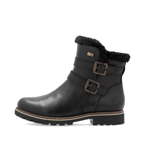 Remonte Damen Chelsea Boots D8484, Frauen Stiefeletten,lose Einlage,wasserabweisend,remonteTEX,halbstiefel,Kurzstiefel,schwarz (00),43 EU – Ansicht 4