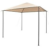 [Design elegante] - Migliora i tuoi eventi all'aperto con questa elegante tenda gazebo beige.