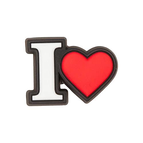 Image of Crocs Jibbitz Sayings Shoe Charms | Jibbitz for Crocs, I Heart, Small