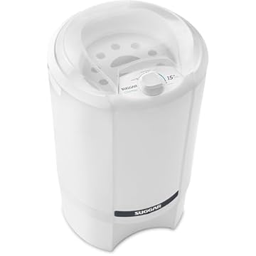 SUGGAR CENTRIFUGA DE ROUPAS GIROMAX 15KG BRANCA 110V CT1501BR
