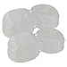 BINGGA 10pcs Table Tennis Racket Protector Film Table Tennis Bat Film Scratchproof Clear Film Paddle Part Protections Covers