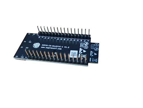 ESP32C6-DevKitC-1-N8 Development Board |32-bit RISC-V MCU & 2.4 GHz Wi-Fi 6 & Bluetooth 5 (LE) & IEEE 802.15.4 USB Type C connectivity| A Comprehensive Solution for IoT Prototyping