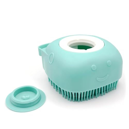 Portable Pet Bath Brush for Dogs and Cats - Silicone Massage Tool